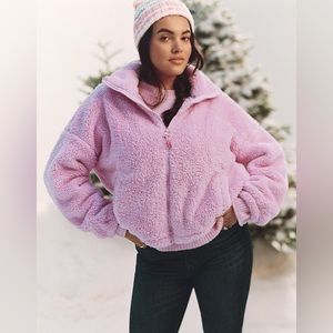 Women’s AE Big Bear Hug Zip-Up Sherpa